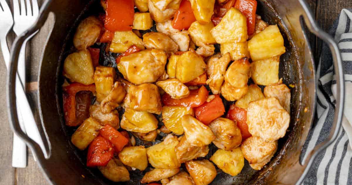 Air Fryer Pineapple Chicken {Easy Recipe} Busy Day Dinners