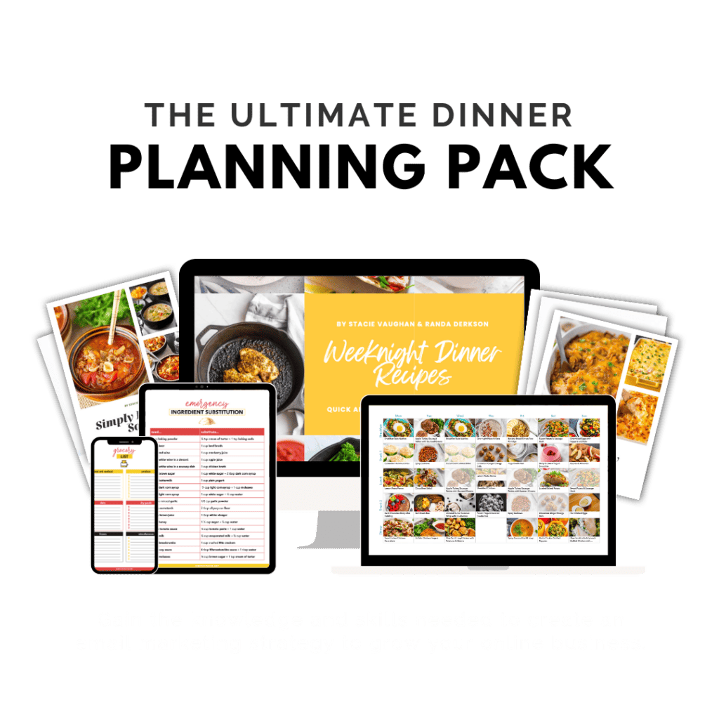 ultimate dinner planning pack
