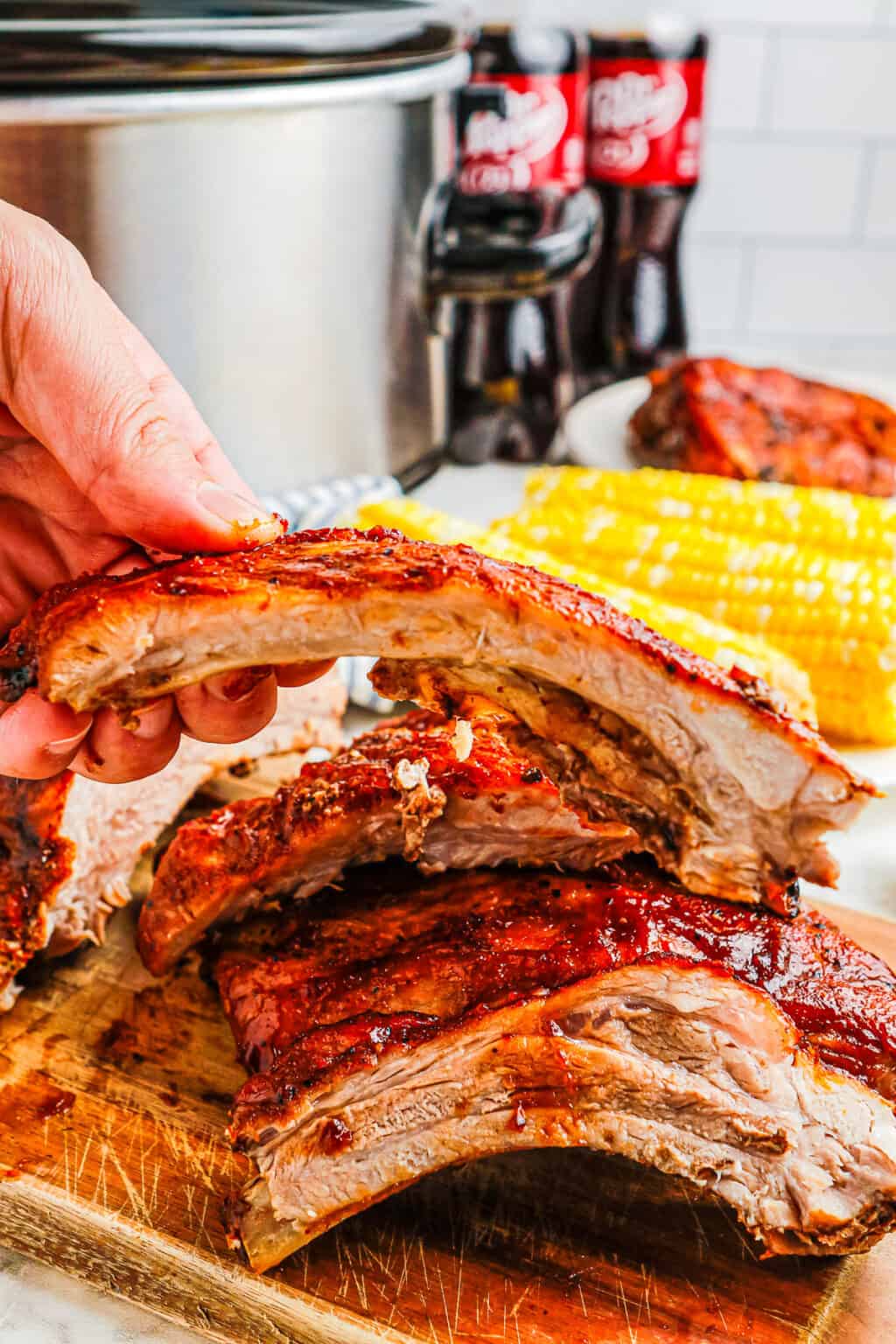 Easy CrockPot Dr. Pepper Baby Back Ribs Busy Day Dinners