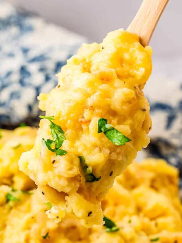 Caramelized Onion Mashed Potatoes Recipe Busy Day Dinners