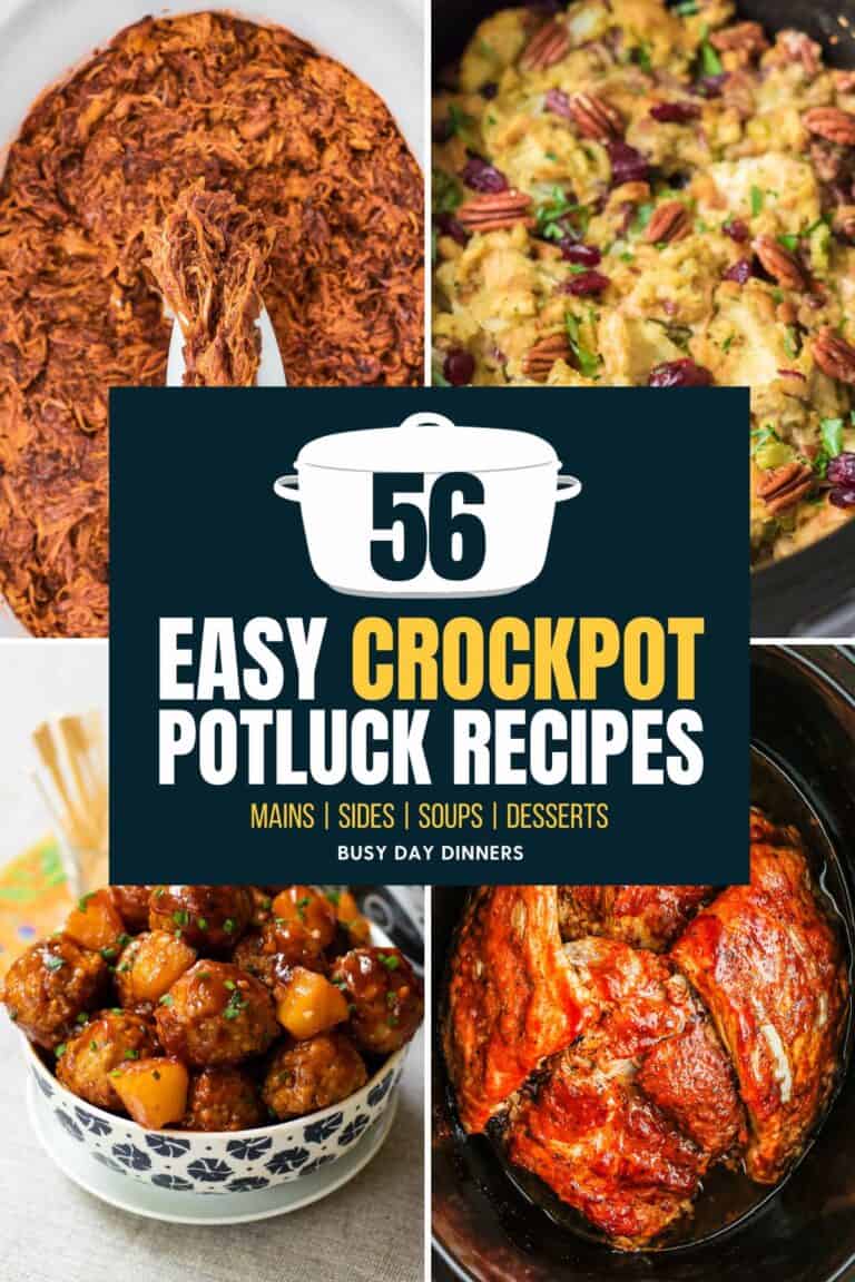 easy crockpot potluck recipes